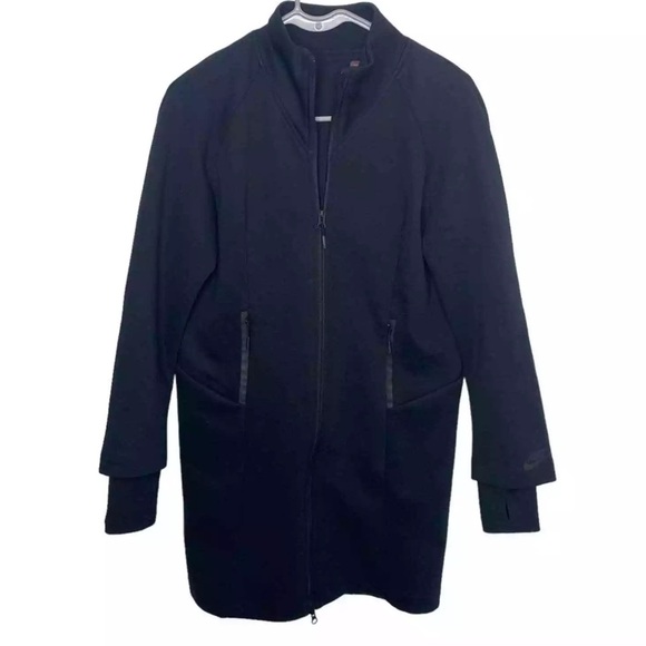 Nike women’s Sportswear Tech Fleece Jacket black size large - Picture 3 of 15